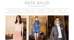 Desktop Screenshot of natashilo.com